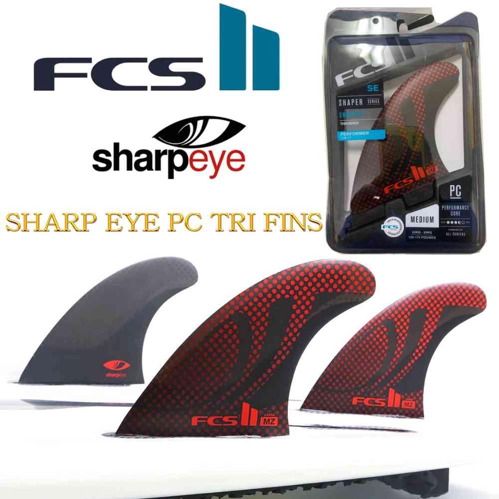 ◆ブランドFCS エフシーエス FCS 2◆商品名FCS2 FCS II SHARP EYE PC TRI FINS シャープアイ◆サイズMEDIUM (65Kg - 80Kg / 145 - 175 Lbs) LARGE (75Kg - 90Kg / 165 - 200 Lbs)◆推奨体重MEDIUM 65kg～80kg　LARGE75kg～90kg◆商品情報SharpEyeSurfboardsのMarcioZouviと共同で開発されました。 より大きなベースを備えた多用途のオールラウンドパフォーマンスコアフィンで、クリティカルセクションでのパワーターンの制御に最適です。 リップからのリリースが豊富で、多くのドライブを維持します。 パンチのある状態での制御された高速ターン。 パフォーマンスとハイブリッドショートボードに適しています。◆Sharpeyeとは？80年代に彼のシェーピングキャリアを開始し、Marcio Zouviと彼のクルーは、ツアーで最高のパフォーマンスを発揮するサーファーのためにボードテンプレートをデザインしました。 プレミアムショートボードデザインとプログレッシブサーフィンに重点を置いたシャープアイサーフボードは、フィリペトレド、バロンマミヤ、サリーフィッツなどのCTサーファーに最適なボードになりました。送料無料 正規取扱店FCS2 FIN SHARP EYE][Performance Core] 関連商品はこちらFCS2 エフシーエス フィン FCS II Perfo...11,999円～11,999円＼43%OFF／ FCS2 FCS 2 CARVER AIR CORE...10,999円～10,999円＼40%OFF／FCS2 フィン ショートボード...10,999円～10,999円＼ポイント20倍UP／ fcs2 フィン ショー...29,700円～29,700円FCS2 フィン ショートボード用フィン エ...18,480円～18,480円＼ポイント20倍UP／FCS2 フィン ネオグ...16,500円～16,500円＼ポイント20倍UP／ fcs2 フィン ショー...10,670円～10,670円FCS2 fin エフシーエスツー フィン CI T...18,480円～18,480円FCS2 エフシーエスツーフィン 送料無料 ...18,480円～18,480円FCS2 FCS 2 フィン ジェーソン スティー...20,680円～20,680円FCS II CHRISTENSON TRI-QUAD FIN SET ...29,700円～29,700円FCS II MID CARVER 2 + 1 FIN SET フィ...17,160円fcs2 フィン ショートボード用フィン エ...18,480円～18,480円fcs2 フィン ショートボード用フィン エ...18,480円～18,480円fcs2 フィン ショートボード用フィン エ...18,480円FCS II PERFORMER KEEL TWIN FIN SET ツ...18,480円FCS II MICK FANNING TWIN + 1 FIN SET ...18,480円～18,480円FCS II JULIAN WILSON TRI FIN SET PC A...18,480円～18,480円サーフワックス FCS WAX エフシーエス ...451円～451円