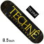 ƥ 8.5 ܡ ǥå ñ Techne Skateboards Team Series OG Logo Deck ܡǥå ȥܡ Ħ ȥȥեå