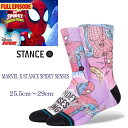 ブランドStance スタンス 商品MARVEL X STANCE SPIDEY SENSES マーベル×スタンス スパイダーセンス 商品説明 スタンスソックスとマーベルアニメのスパイダーマンがコラボした靴下は、まさにファッションとエンターテインメントの融合です。この靴下は、スパイダーマンのアイコンがデザインされ、足元を華やかに彩ります。また、スタンスソックスの高品質な素材と縫製技術により、履き心地も抜群です。コミックファンはもちろん、ファッション愛好家にもおすすめの一品です。是非、お手元に一足加えてみてはいかがでしょうか。 サイズ S22.5-24.5cm M23.5-25.5cm L25.5-29.0cm STANCE アメリカ・カリフォルニア州のサンクレメンテにて誕生。スケートやアートといった西海岸のカルチャーをルーツに、オリジナリティと自己表現を求める人たちに向けたソックスブランドとしてスタート。個性的なスケーターやサーファーに加え、アーティスト、フォトグラファーといったクリエイターなどもサポートし、斬新なデザインと高いクオリティを兼ね備えたアイテムをリリース。左右が異なるアシンメトリーなデザインや、アーティストとのコラボレーションアイテムなど、ソックスの既成概念にとらわれない、斬新で遊び心溢れるスタイルを提案しています。 メーカー希望小売価格はメーカー商品タグに基づいて掲載しています。