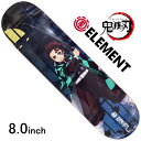 XP{[ XP[g fbL XP[g{[h Sł̐n ELEMENT Gg  Xg[g KIMETSU TANJIRO 1 DECK 8.0inch Aj ߂̂₢ YY Hq P ɔV KIMETSU X ELEMENT