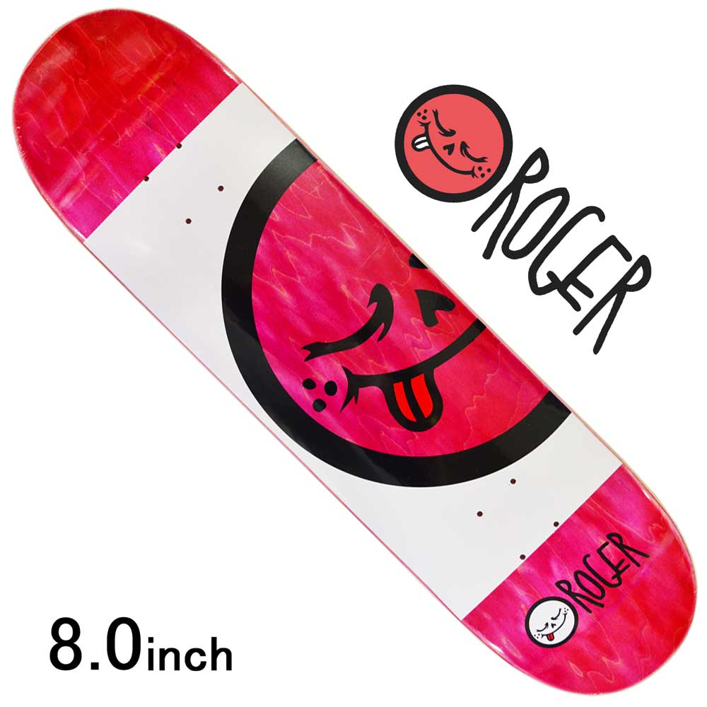 㡼 8.0 ܡ ǥå Roger Skate Co Half Roger V3 Deck ȥܡ  ȥ꡼ ѡ  ֥ ͵  ʼ 7Ply