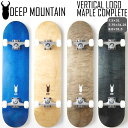 DEEP MOUNTAIN ディープマウンテン MIYAMA VERTICAL Logo 5 スケボー コンプリート ミヤマクワガタスケボー デッキ 7.5 7...
