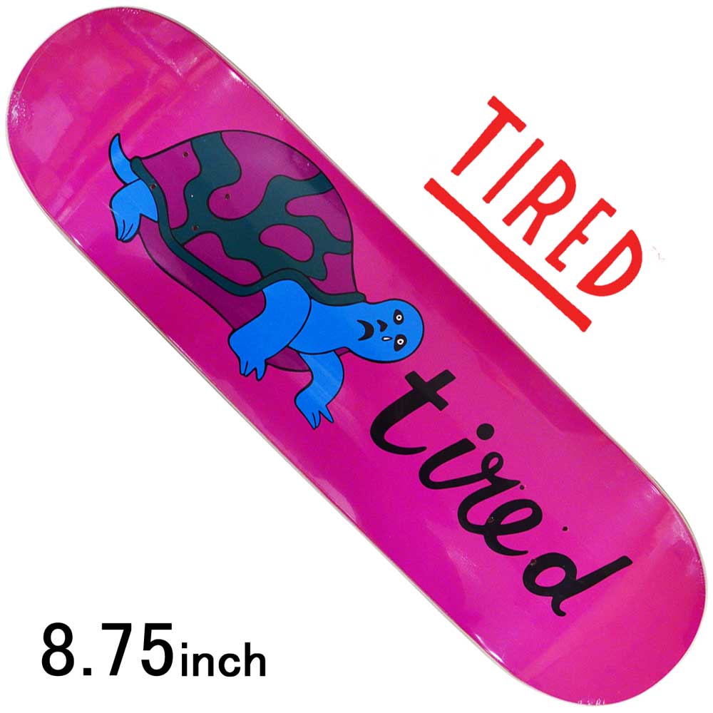 å 8.75 ܡ ǥå Tired Skateboards Sad Turtle Regular ȥܡ ȥ꡼ ѡ  ѥåȥѥ Piet Parra ȥեå