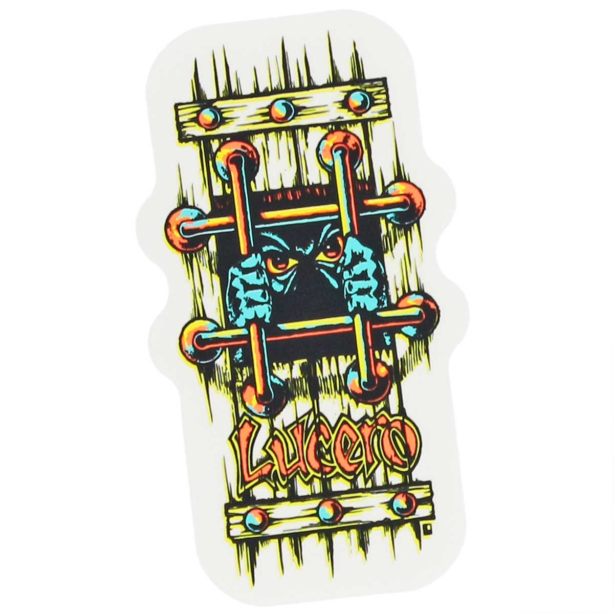 ブラックレーベル スケボー ステッカー シール デカール Black Label Skateboard John Lucero OG Bars Sticker アーバンスポーツ スケートボード スケート ストリート パーク ランプ 人気 オールドスクール ハードコア ブランドジョン ルセロ オリジナル オージー バー ロゴ