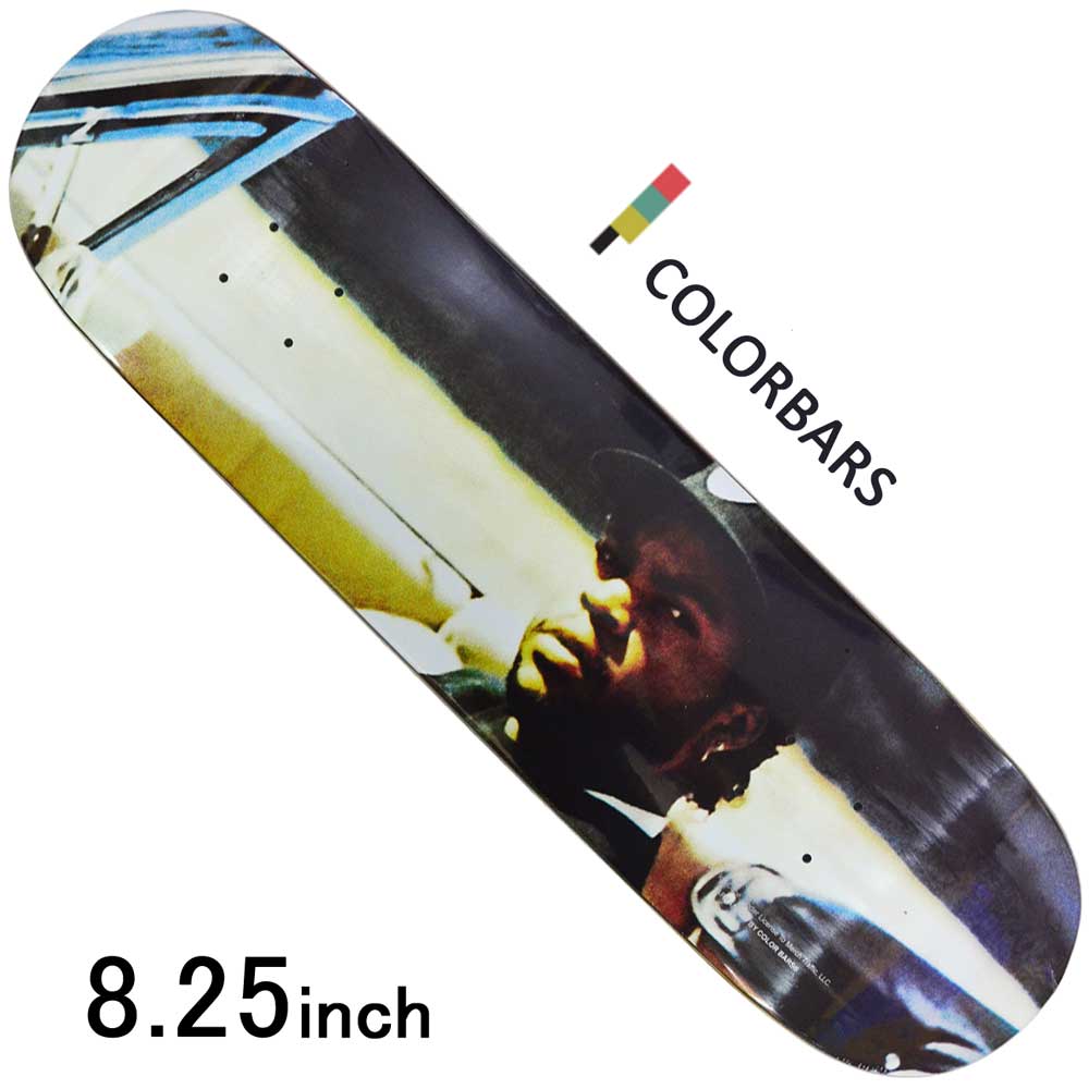 アイスキューブ カラーバー 8.25インチ スケボー デッキ アイスキューブ Color Bars Ice Cube Drop Top Deck スケートボード 板 ストリート パーク ランプ