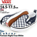 USA企画 バンズ キッズ スリッポンブイ 14.5-17.5cm Vans Kids Slip On V Parisia Night/True White アリシアナイト/トゥルーホワイト スケボー スケートボード マジックテープ ストリート シューズ 靴 子供 子ども 男の子 人気 並行輸入 ラベンダー/白