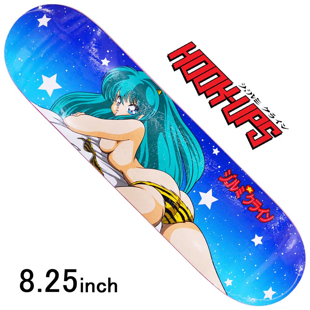 ブランドHOOK UPS SKATEBOARDS フックアップ スケートボードブランド概要90年代初頭のアニメや少年誌に描かれたエロシーンにバイアスがかけられたころのエポックメーキングな表現ポーズをフューチャーしたデッキがリリースされ、1994年にレジェンドスケートボーダーであるジェルミー・クラインが日本の同人誌コミックやアニメゲームなどのサブカルチャーにインスパイアし設立したスケートブランド。モデルLUM CHAN IN BEDデッキサイズ8.25inch (20.9cm)■リンクその他フックアップスはコチラ別売りデッキテープはコチラHOOK UPSLUM CHAN IN BED8.25inch ブランドHOOK UPS SKATEBOARDS フックアップ スケートボードブランド概要90年代初頭のアニメや少年誌に描かれたエロシーンにバイアスがかけられたころのエポックメーキングな表現ポーズをフューチャーしたデッキがリリースされ、1994年にレジェンドスケートボーダーであるジェルミー・クラインが日本の同人誌コミックやアニメゲームなどのサブカルチャーにインスパイアし設立したスケートブランド。モデルLUM CHAN IN BEDデッキサイズ8.25inch (20.9cm)■リンクその他フックアップスはコチラ別売りデッキテープはコチラ