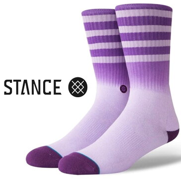 父の日 プレゼント ギフトスタンス ソックス 靴下 ボビー 2 パープル Stance Socks MBobby 2 Purple 限定モデル 1足セット メンズ L 25.5-29.0cm メンズ ファッション 小物