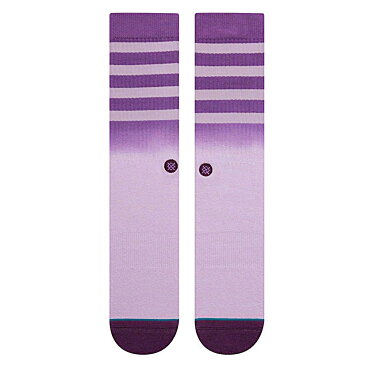 父の日 プレゼント ギフトスタンス ソックス 靴下 ボビー 2 パープル Stance Socks MBobby 2 Purple 限定モデル 1足セット メンズ L 25.5-29.0cm メンズ ファッション 小物