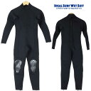 Ideal Surf All Black Wet Suit フルスーツ キッズ オールブラック 真っ黒 ウエットスーツ Full Suit アイディール 子供 ウェット