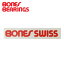 Bones ボーンズ Bearings Swiss Type Filled ステッカー 3.5cm×18cm スケートボード スケボー スケート シール