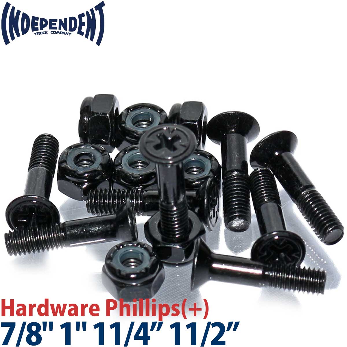 ǥڥǥ ܥ ʥå ϡɥ ڥ֥åۡ ץ饹 ܡ ѡ Independent Genuine Parts Phillips Hardware Black 7/ 8