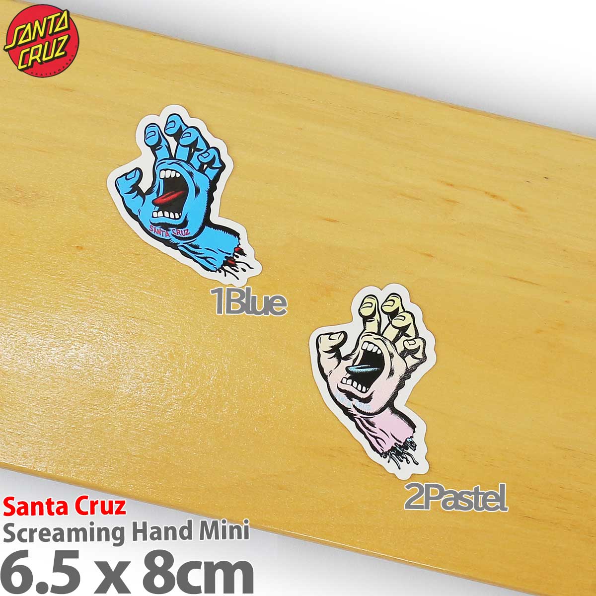󥿥롼 ܡ ƥå ɥåȥ 8x8cm Santa Cruz Dot Logo Sticker  ǥ ȥܡ ܡƥå ͵ ֥ 