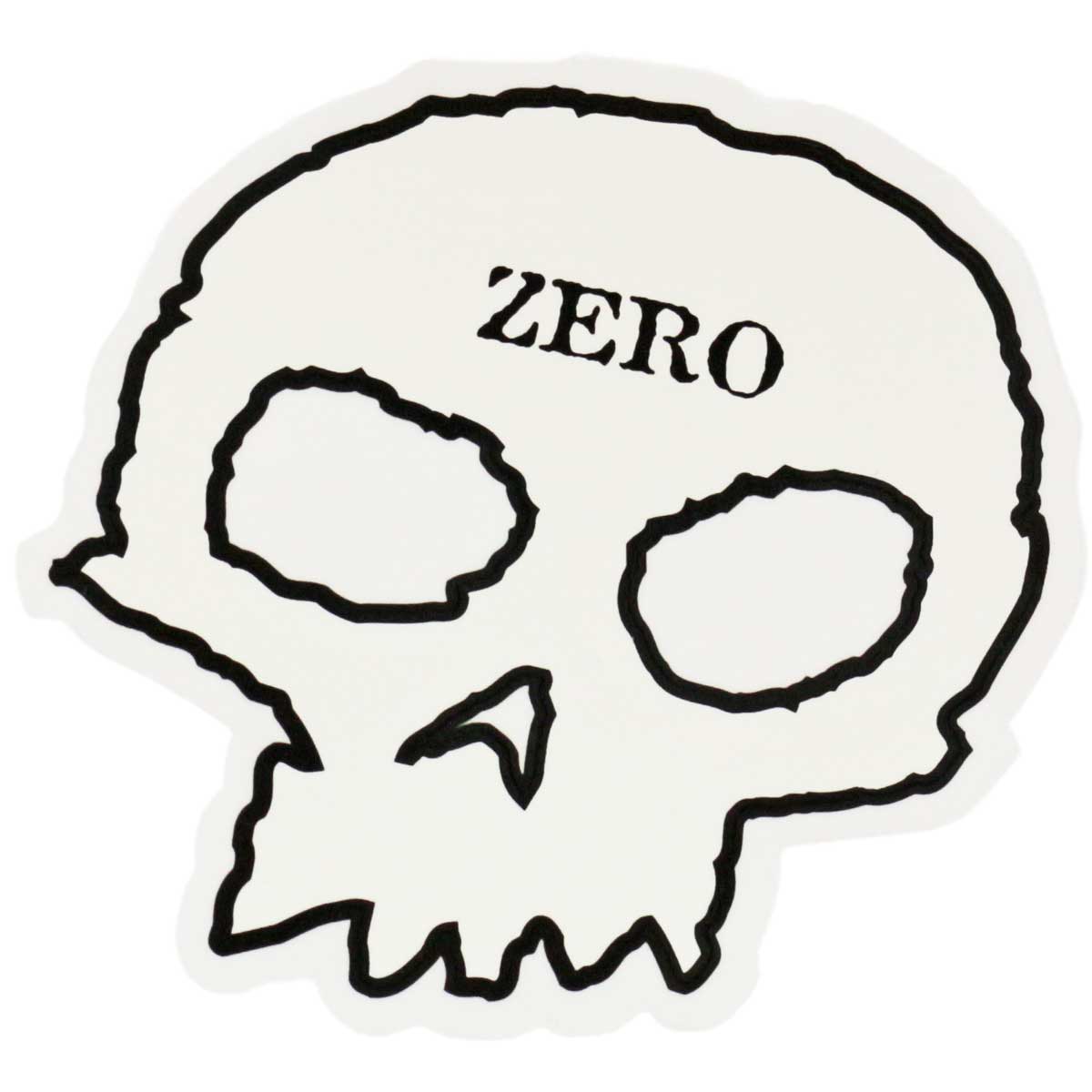 ゼロ スケボー ステッカー スカル 11x10.5cm Zero Skull Sticker シール デカール スケートボード スケボーステッカー 人気 ブランド正規品 US直輸入 おすすめ 2