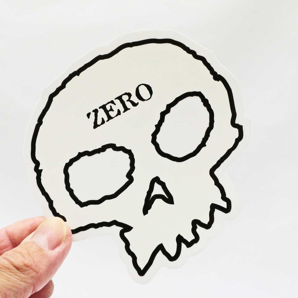 ゼロ スケボー ステッカー スカル 11x10.5cm Zero Skull Sticker シール デカール スケートボード スケボーステッカー 人気 ブランド正規品 US直輸入 おすすめ 3