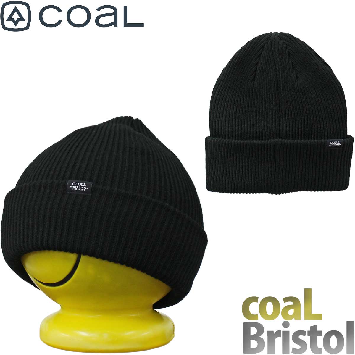 乐天商城 - コール │ ブリストル │ リブ ニット帽 Coal The Bristol Ribbed Beanie リブニット ビーニー メンズ レディース ミドル丈