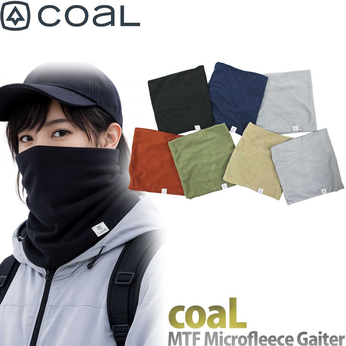 樂天商城 - コール │ MTF マイクロフリースゲイター │ Coal The MTF Microfleece Gaiter ネックウォーマー メンズ レディース フリーサイズ 防寒 防風