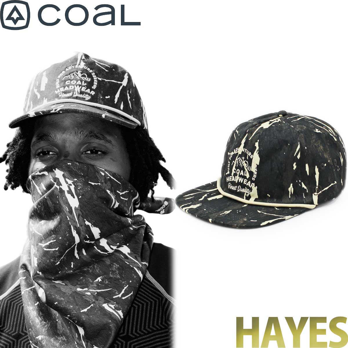 樂天商城 - コール キャップ │ ヘイズ ビンテージ 5パネル │ Coal The Hayes Vintage Cap 帽子 フラットブリム 平らつば ミッドクラウン 深さ普通 フリーサイズ メンズ