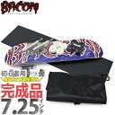 【初心者キッズセット】ベーコン │7.25インチ│スケボー コンプリート Bacon Skateboard OG Logo Price Point Complete スケートボード オリジナルロゴ プライスポイント 7PLY カットバックオリジナル企画 完成品