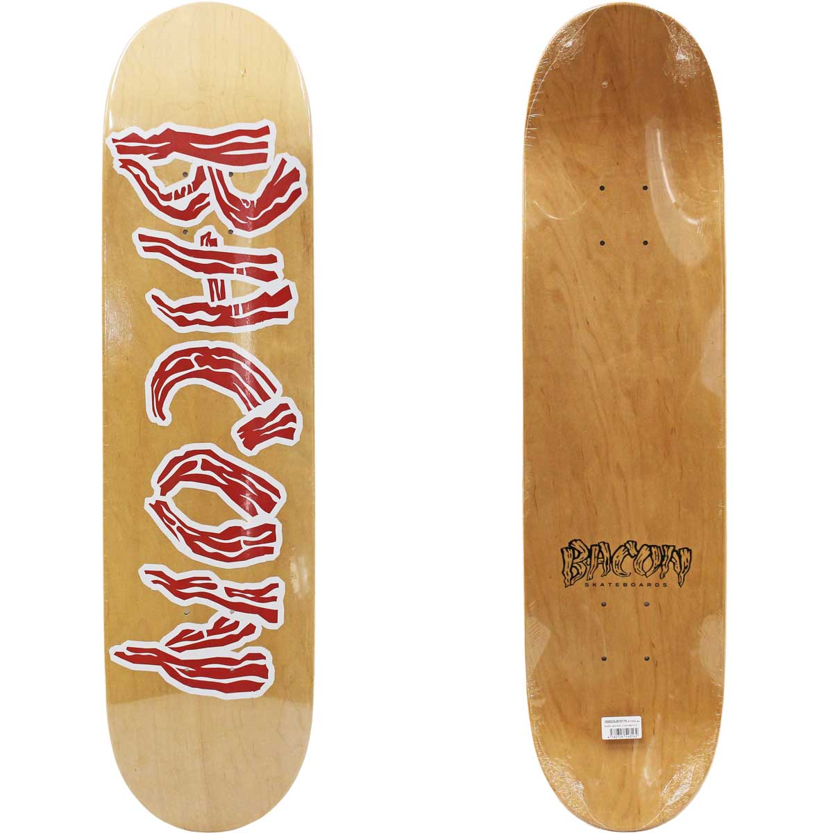 ベーコン スケボー デッキ │ 7.75x31インチ │ Bacon Skateboards OG Logo 7PLY Dec...