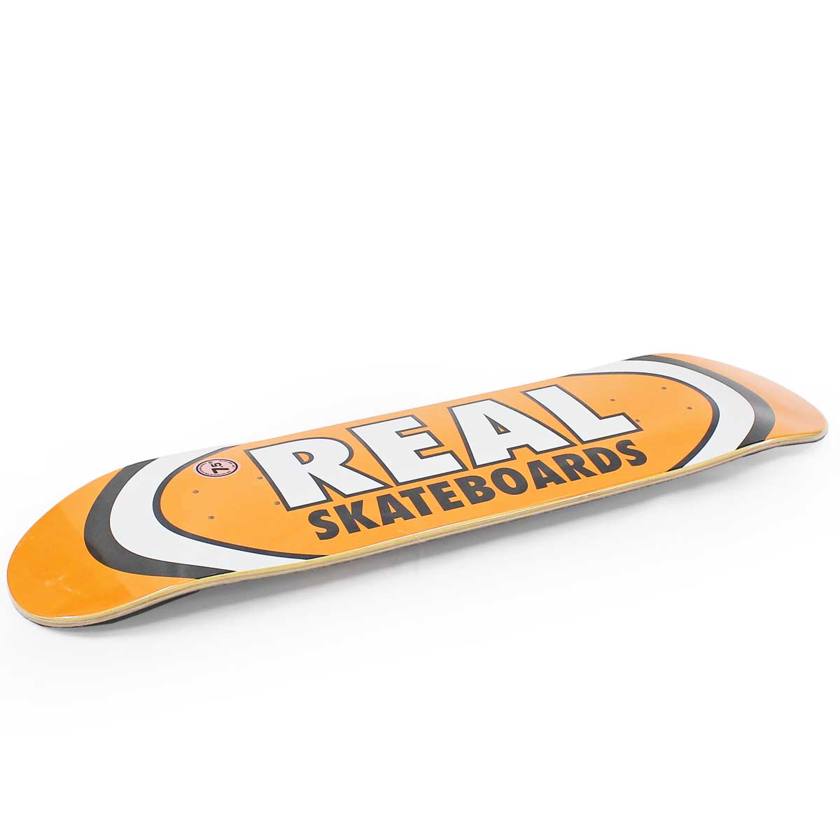 リアル スケボー デッキ │7.5インチ│ Real Skateboards Classic Team Oval True Mi...