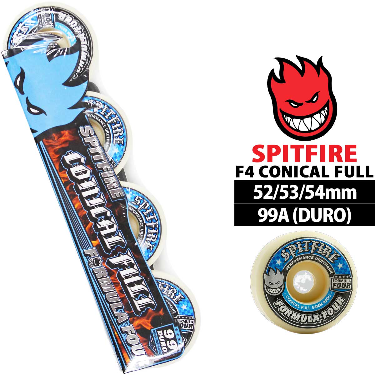 楽天市場】spitfire formula four 54mm コニカルの通販