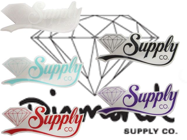 Diamond SUPPLY.CO  ץ饤 Diamondaire Sticker ȥܡ, ܡ  ,SK8,ϡɥ,ƥå,,ɥץ饤