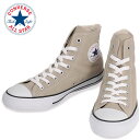 コンバース コンバース こんばーす オールスター カラーズ CONVERSE キャンバス オールスター ハイカット CANVAS ALL STAR CL HI スニーカー レディス 定番 ベージュ