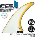 ブランド FCS エフシーエス 商品名 FCS II FLOW LONGBOARD FIN LB10.5 エフシーエス フロー ロングボードフィン 1枚セット 商品情報 コントロールされた流れるようなターンを可能にするティップフレックス 細長いベースとニュートラルなフィン形状 大きなベースとレイクしたテンプレートによるノーズライディング時のホールド ロングボードのゆったりとしたスタイルに最適 シングルフィンとしても使用可能 パフォーマンスグラス 高強度なグラスファイバー素材 優れた安定性と柔軟性 過酷なコンディションでも優れたパフォーマンス プロレベルのサーファーに愛用 FCS II ツールレス・ロングボード・システム 工具不要でフィンセッティングが可能 サーフィン中にフィン位置の調整が可能 簡単なフィン脱着 既存のロングボードボックスに取り付け可能 仕様 サイズ：10.5 フィンタイプ：シングルフィン 素材：パフォーマンスグラス 対応フィンシステム：FCS II ツールレス・ロングボード・システム 適した波：オープンフェイス、ダウンザライン 適したボードタイプ：ロングボード ※メーカー希望小売価格はメーカーサイトに基づいて掲載していますコントロールされた流れるようなターンのためにデザインされたシングルフィン。パフォーマンス・グラス構造 関連商品はこちら＼10%OFF更にポイント20倍UP／FCS2 サー...16,335円30%OFF FCS2 サーフィン フィン FCS2 HA...10,780円＼30%OFF／FCS2 サーフィン フィン トー...12,320円＼今だけオマケでFCSワックス2個付／ FC...15,400円＼今だけオマケでFCSワックス2個付／ FC...18,150円＼今だけオマケでFCSワックス2個付／ FC...16,500円＼30%OFF／FCS2 サーフィン フィン トー...12,500円＼30%OFF／FCS2 サーフィン フィン クリ...11,165円＼30%OFF／FCS2 KELIA MONIZ LONGBOARD ...12,500円＼30%OFF／FCS2 サーフィン フィン フロ...11,165円＼40%OFF／ロングボード シングルフィン...9,240円～9,240円＼30%OFF／FCS2 サーフィン フィン クリ...11,935円＼40%OFF／FCS2 SINGLE PG LONGBOARD FI...9,570円＼30%OFF／FCS2 サーフィン フィン クリ...11,550円＼30%OFF／FCS2 サーフィン フィン クリ...12,320円＼30%OFF／ FCS エフシーエス ボードケ...14,245円～14,245円FCS エフシーエス ロングボードケース T...21,780円