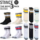 Stance ソックス スタンス ボイド 3 3足セット 靴下 Stance Socks Boyd キッズ レディース S22-24.5cm メンズ L 25....