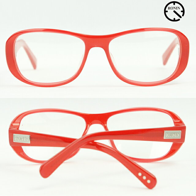UVカット サングラス Ronin Eyewear ロニンアイウェアー Prototype KATANA Red/Clear Lens