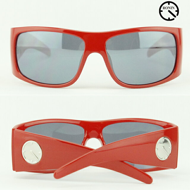 UVカット サングラス Ronin Eyewear ロニンアイウェアー Prototype NEW NO3 Red/Gr...