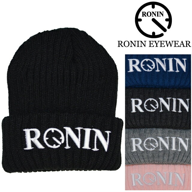 Ronin Eyewear ロニンアイウェアー ビーニー ニット帽 サングラス スケボー スケート サーフィン RONIN LOGO BEANIE