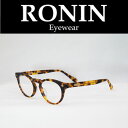 【ポイント10倍UP】Ronin Eyewear サングラス ロニンアイウエア DKM M.べっ甲色/Clear Lens スケボー サーフィン限定品