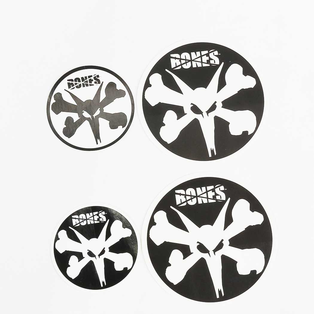 ܡ ܡ ƥå BONES STICKER BASIC LOGO 2祻å  ǥ ȥܡ ܡƥå ͵ ֥ 