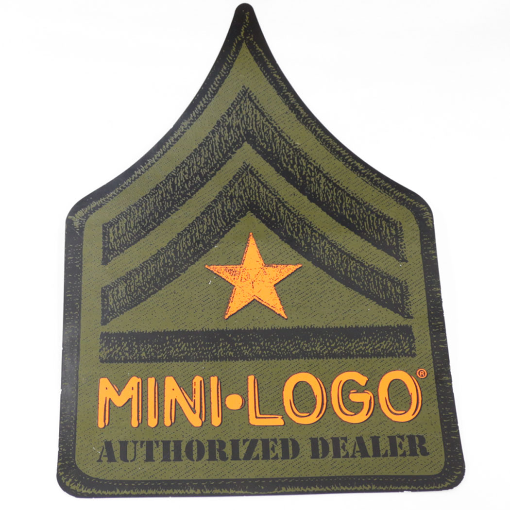 ミニロゴ スケボー ステッカー MINI LOGO MULTI STICKERS PACK AUTHORIZED DEALER ...