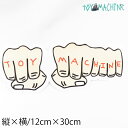 トイマシーン スケボー ステッカー Toy Machine Sticker FIST LARGE トイマシーン シール デカール スケートボード スケボーステッカー 人気 ブランド おすすめ 楽天SS