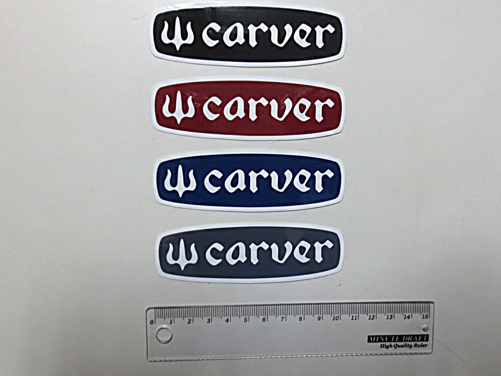 クーポンで5％引きも Carver カーバー OG Logo Bar Sticker 3.3×10.2 サーフスケート スケートボード サーフィン ステッカー シール