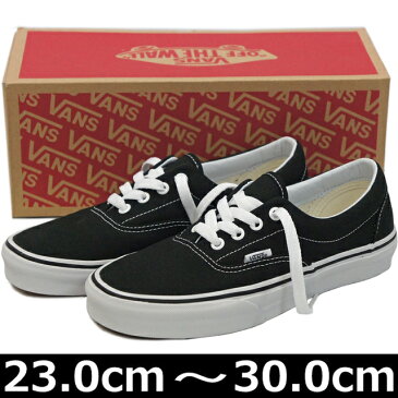 VANS バンズ ヴァンズ Classic Era (Black 23-30cm) スケートボード スケボー クラシック エラ キャンバス USA企画 シューズ スニーカー 靴 メンズ レディース