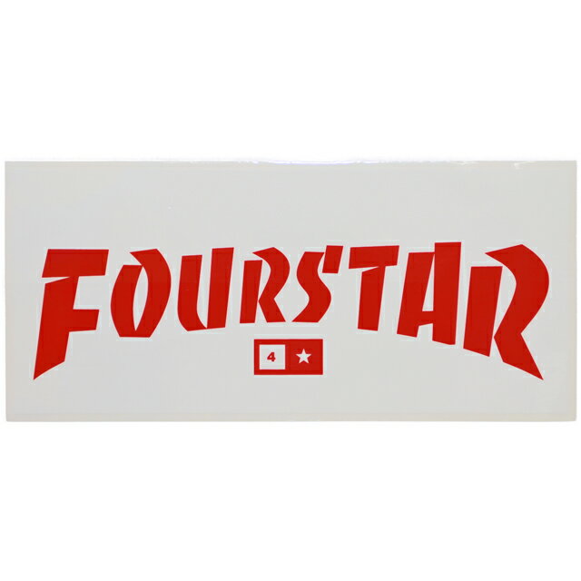 Fourstar フォースター Thrasher Large ステッカー スケートボード スケボー スケート シール ステッカー 2