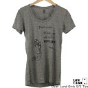 Lowcard ローカード Dear Lord Girls S/S Tee Heather Grey ディアロード スケートボード スケボー スケート ガールス レディース Tシャツ 半袖