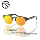 Ronin Eyewear サングラス ロニンアイウエア 偏光レンズ MELLOW Black/Clear Two tone/Red Mirror Polari...