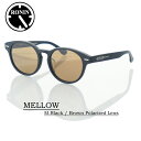 Ronin Eyewear サングラスロニンアイウエア UVカット 偏光レンズ MELLOW M.Black/Brown Polarized Lens