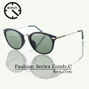 UVカット ファッション グラス Ronin Eyewear ロニンアイウェアー Fashion Series NO5116-41 Comb-C Black / Gray