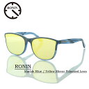 Ronin Eyewear サングラス ロニンアイウエア 偏光レンズ RONIN Marble Blue/Yellow Mirror Polarized Len...