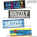 スケートボード スケボー スケート ステッカー Grizzly OG Stamp XL 約7.5x20.5cm グリズリー シール クマ ベアー 熊