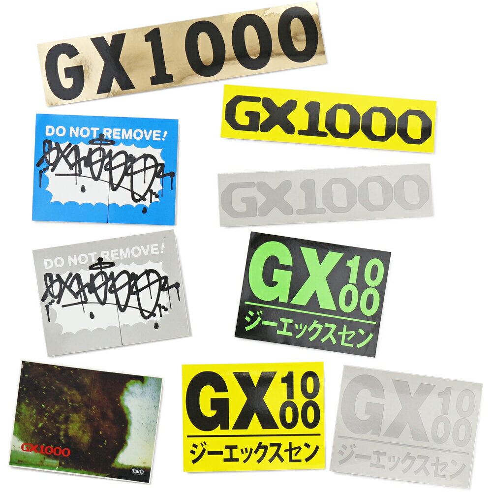 スケートボード スケボー スケート ステッカー GX1000 ジーエックスサウザン ステッカー シール 単品 かっこいい おしゃれ ダウンヒル 3