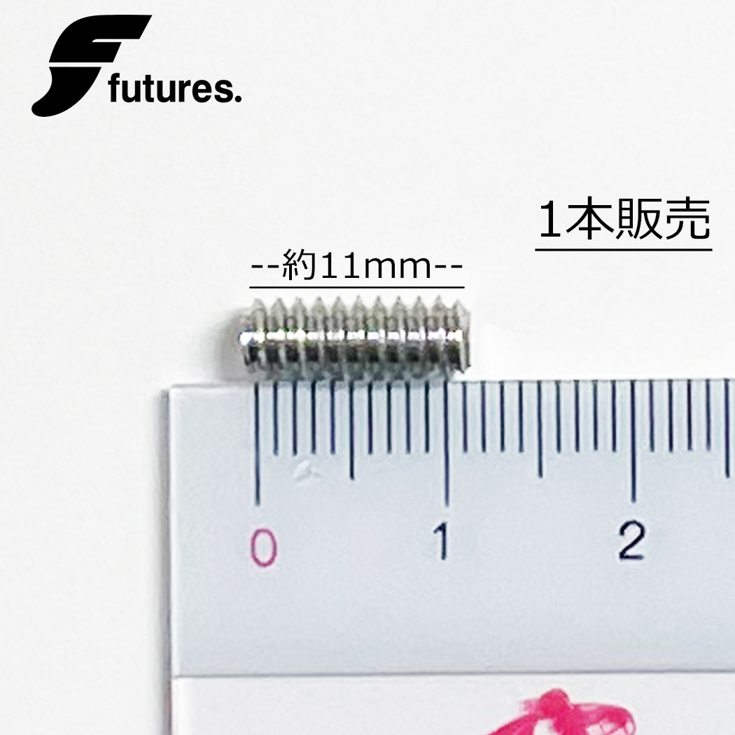 フューチャーフィン用 フィーチャーフィン用 future フィン キー ネジ プラグボルト サーフィン future STAINLESS STEEL SCREW 1本売り 個別販売 ビス スクリュー フィン止め 防止 紛失防止