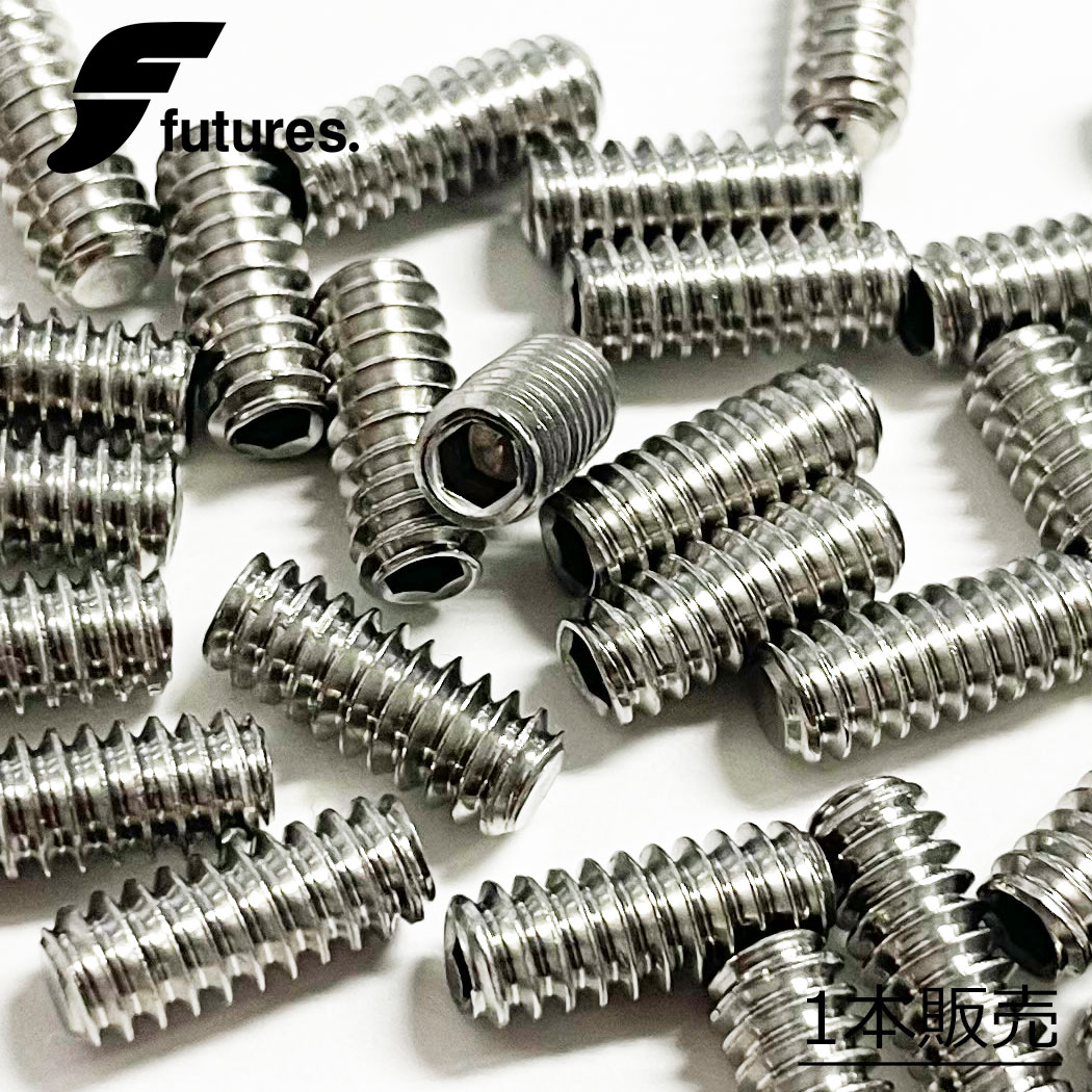 フューチャーフィン用 フィーチャーフィン用 future フィン キー ネジ プラグボルト サーフィン future STAINLESS STEEL SCREW 1本売り 個別販売 ビス スクリュー フィン止め 防止 紛失防止