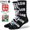 Stance ソックス スタンス ザ・クラッシュ 靴下 Stance Socks Radio Clash The Clash メンズ L25.5-29.0cm ギフト 男性 彼氏 プレゼント 贈り物